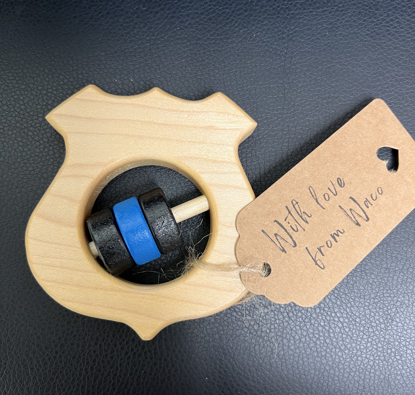 Police Badge Rattle