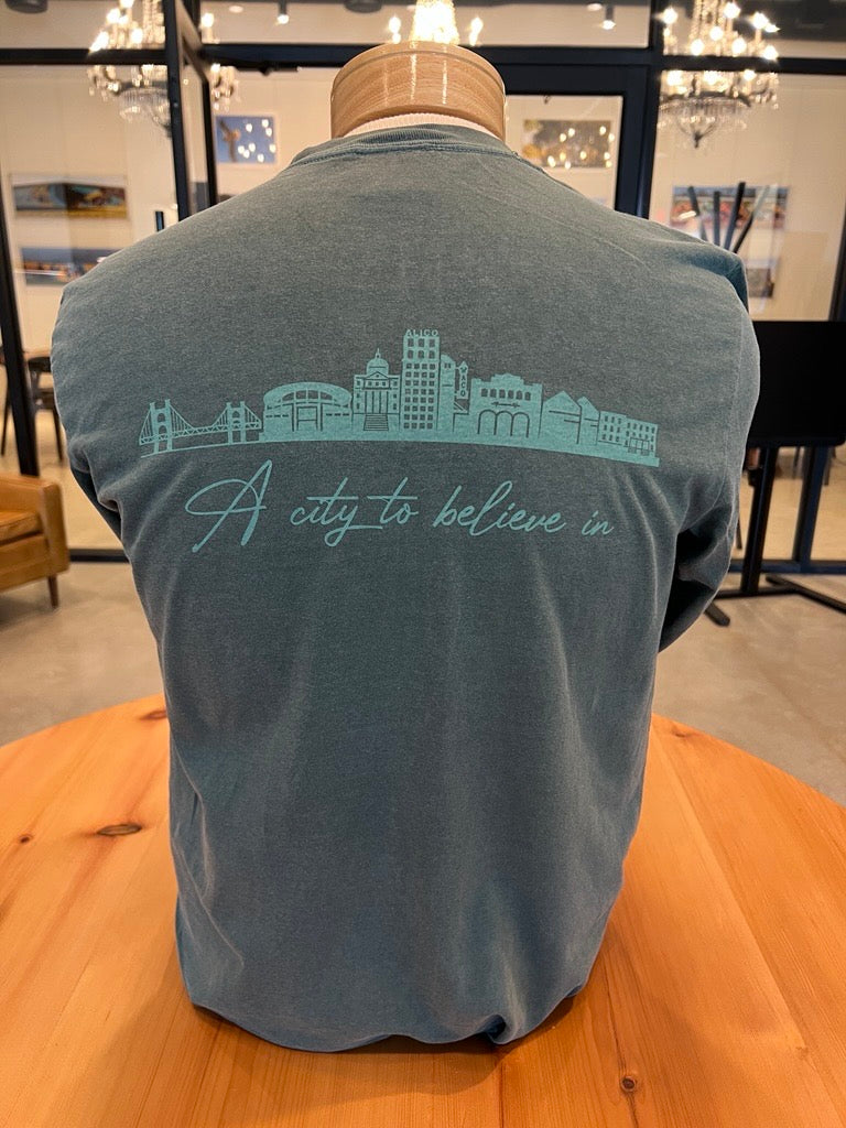 Believe Tee Green