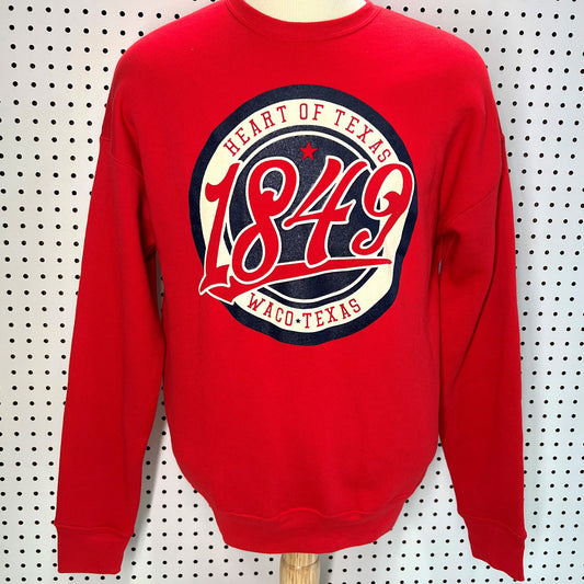 Red Crew Sweatshirt